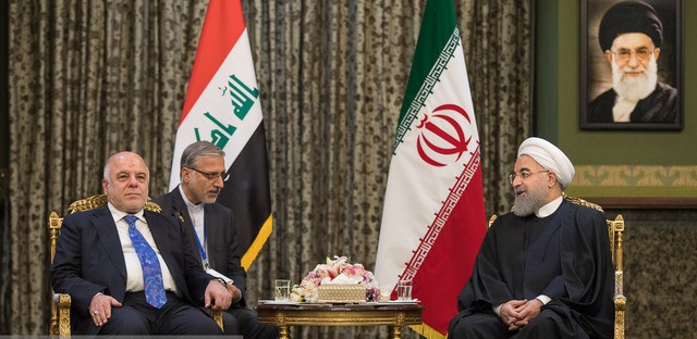 دیدار نخست‌‌وزیر عراق با روحانی